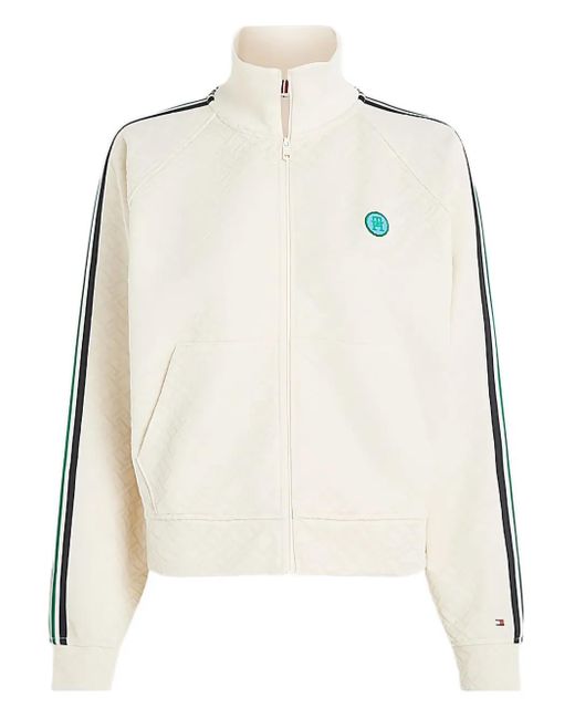 Tommy Hilfiger Natural Zip-Up Sweatshirt