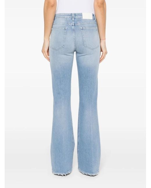 Closed Blue Flared Denim Jeans