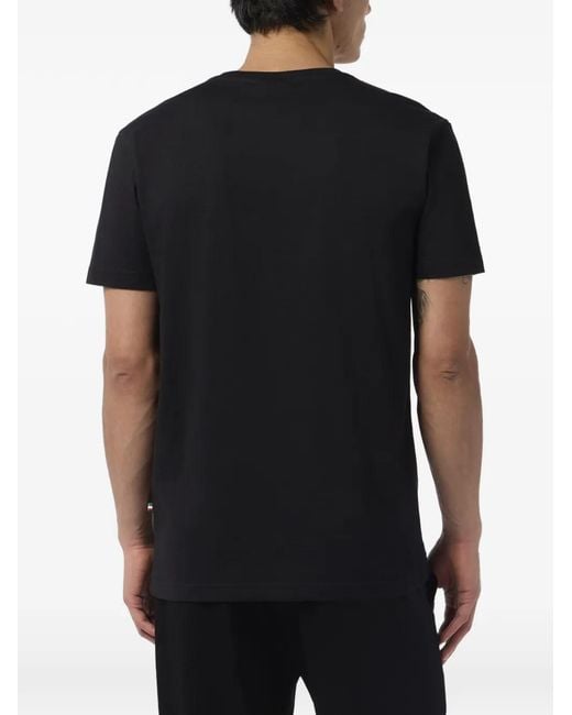 Billionaire Black Monogram T-Shirt for men
