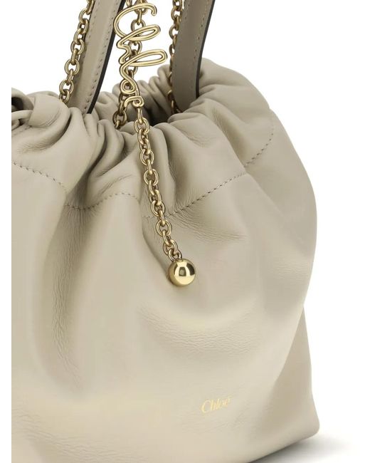 Chloé Natural Beuteltasche Mit Kordelzug