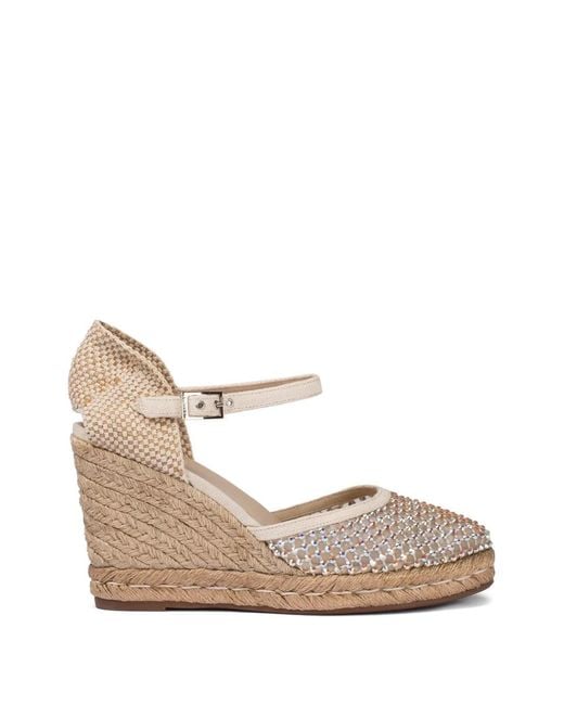 Le Silla Natural Espadrilles Gilda À Talon