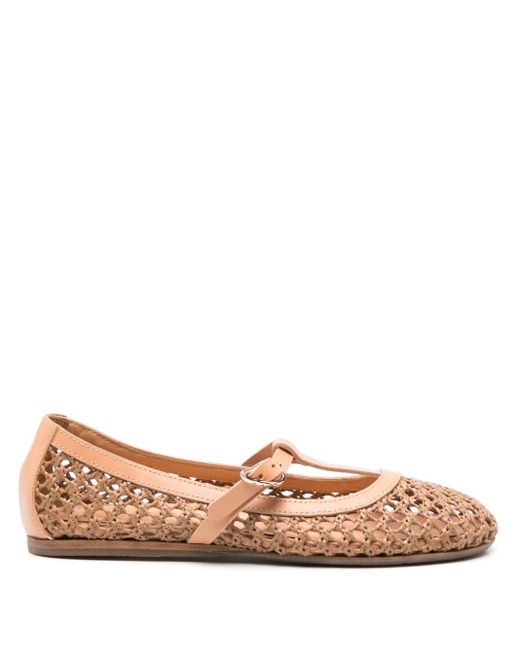 Ancient Greek Sandals Brown Aerati Vachetta/Net Shoes