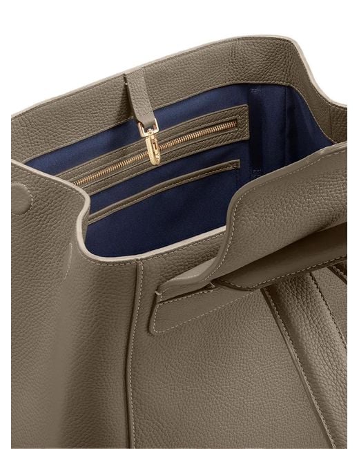 Maison De Sabre Natural Large Soft Leather Backpack