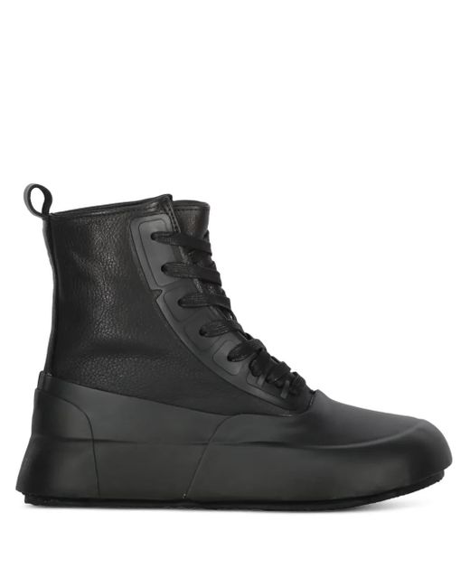 Ambush Black Chunky-Sole Lace-Up Sneakers