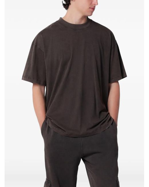 Represent Black Initial Oversized T-Shirt for men