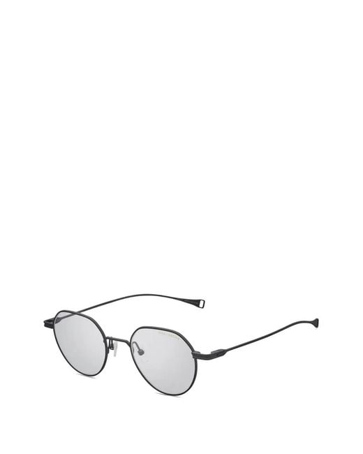 Dita Eyewear White Lunettes De Vue À Monture Ovale