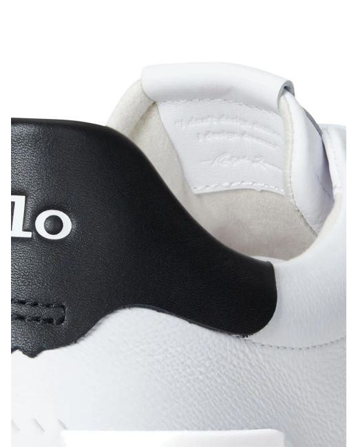 Polo Ralph Lauren White Polo Pony Sneakers for men