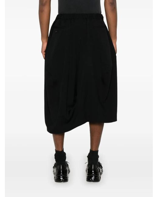 COMME DES GARÇON BLACK ツイル ショートパンツ Black