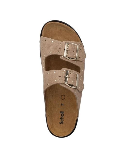 Scholl Brown Beatriz Sandalen
