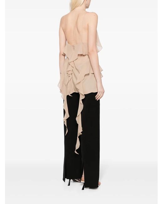 Khaite Natural Neutral The Piet Silk Cami Top - Women's - Silk