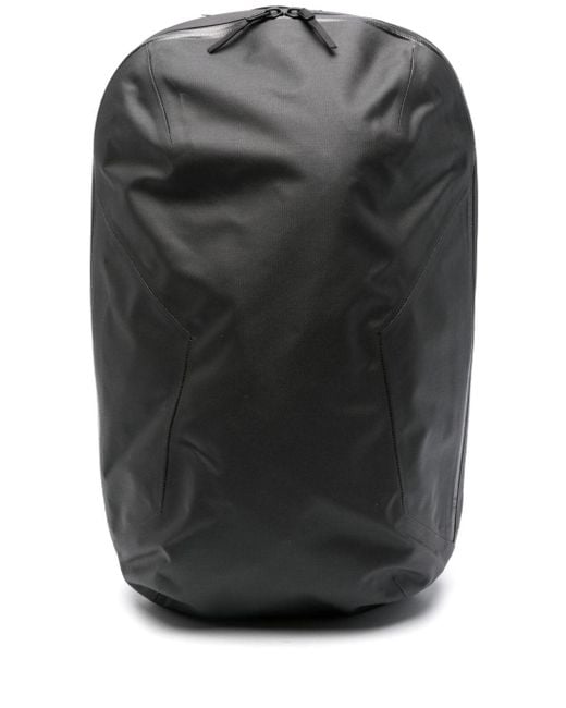 Veilance Black Rectangle-shape Backpack for men
