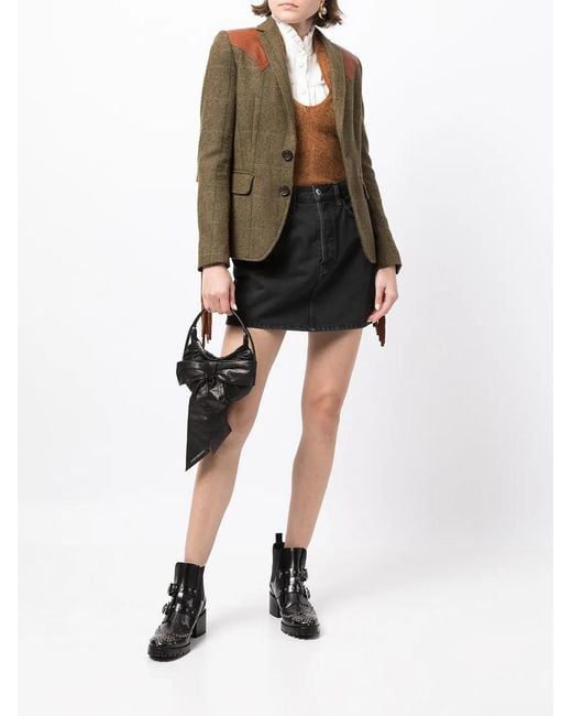 DSquared² Black Hobo Mini Bow Handbag