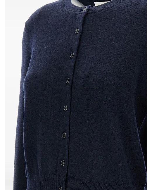 Lisa Yang Blue Buttoned Cardigan
