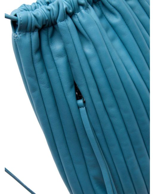 Marsèll Blue Matelassé Drawstring Backpack