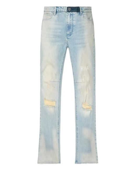RTA Blue Denis Skinny Jeans for men