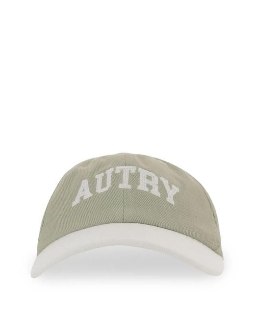 Autry Gray Baseballkappe Mit Logo