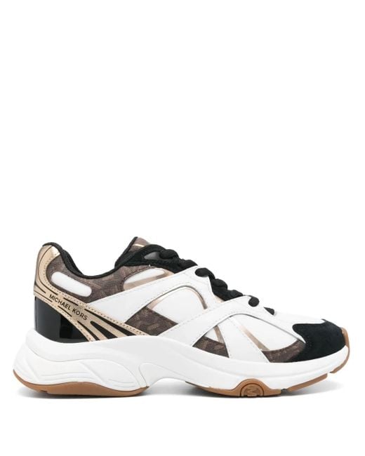 MICHAEL Michael Kors White Leo Sneakers