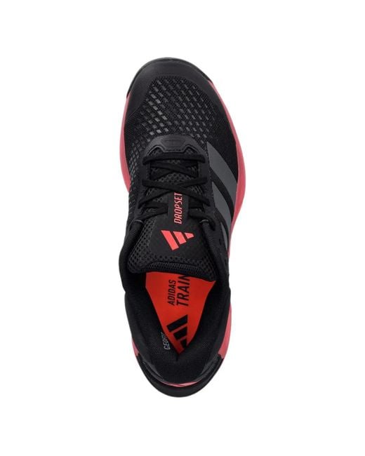 Adidas White Dropset 4 Power Sneakers for men