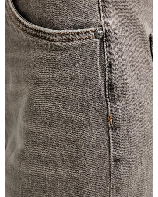 Gestuz Gray Sara Wide-Leg Jeans