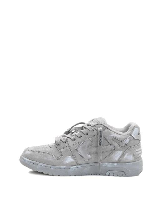 Off-White c/o Virgil Abloh Gray Low-Top Lace-Up Sneakers for men