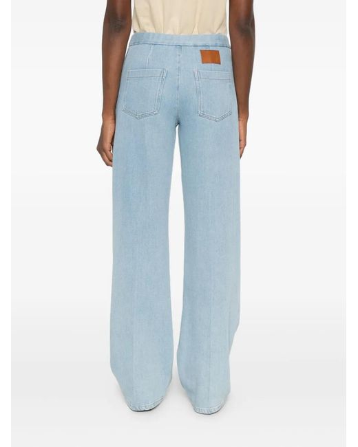Forte_forte Blue Five-Pocket Trousers