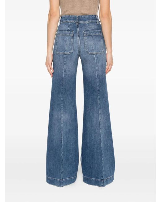 Seafarer Blue Double-Pocket Jeans