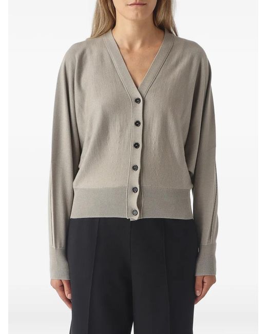 MEIMEIJ Gray Button-Up Cardigan