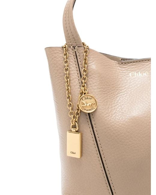 Chloé Spin ハンドバッグ S White
