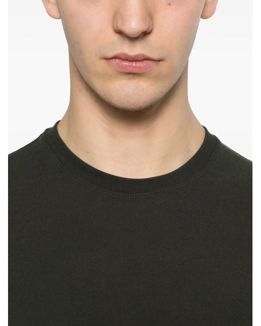 Zanone Green Roubd-Neck T-Shirt for men