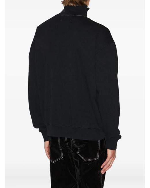 Sudadera Marcos con cuello alto Isabel Marant de hombre de color Black