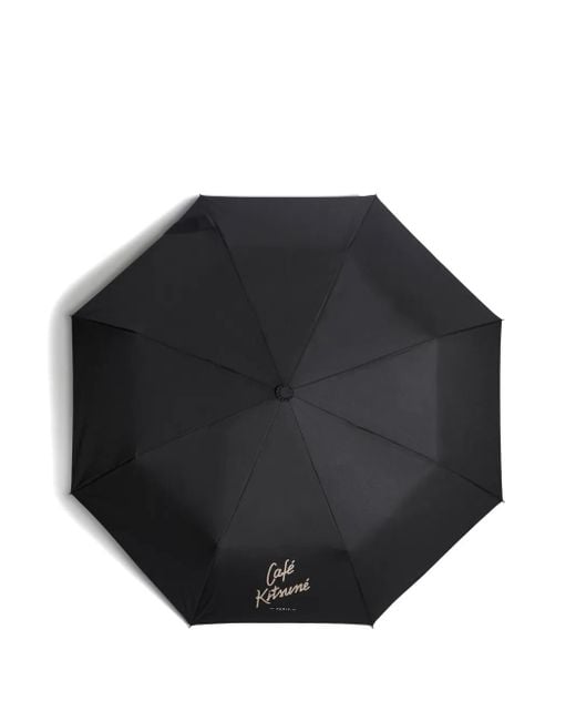 Café Kitsuné Black Logo Umbrella