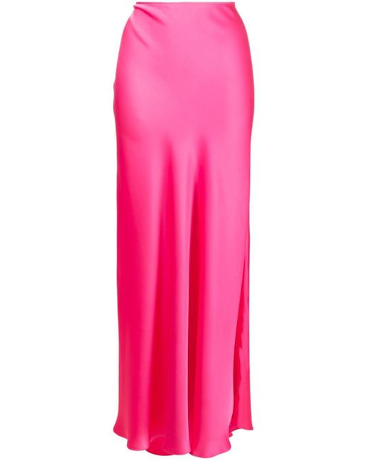 Jupe longue à taille haute Philosophy Di Lorenzo Serafini en coloris Pink