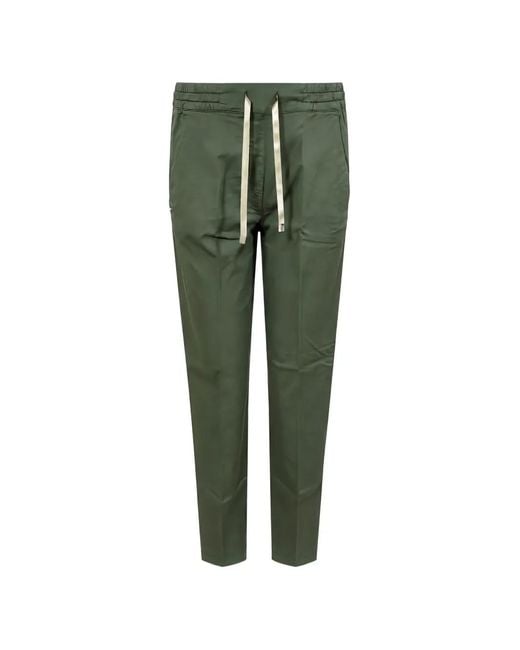 Re-hash Green Francy Drawstring-Waist Trousers