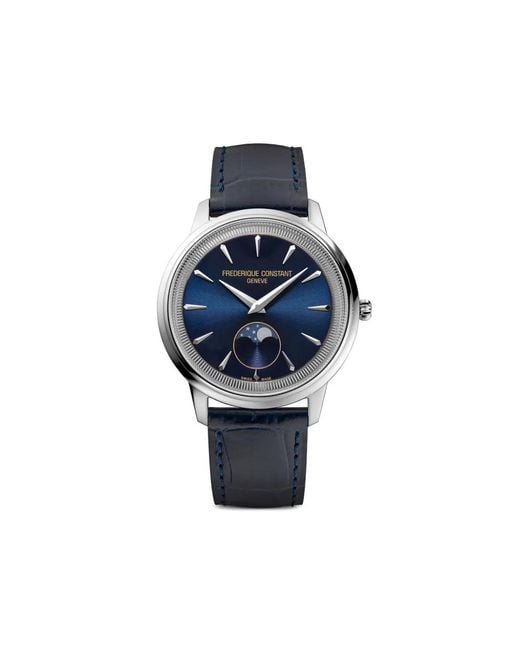 Frederique Constant Blue Classics Moneta Moonphase 37Mm