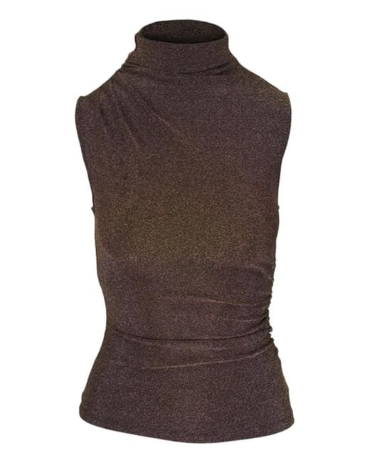 Haut Mylie À Col Montant Veronica Beard en coloris Brown