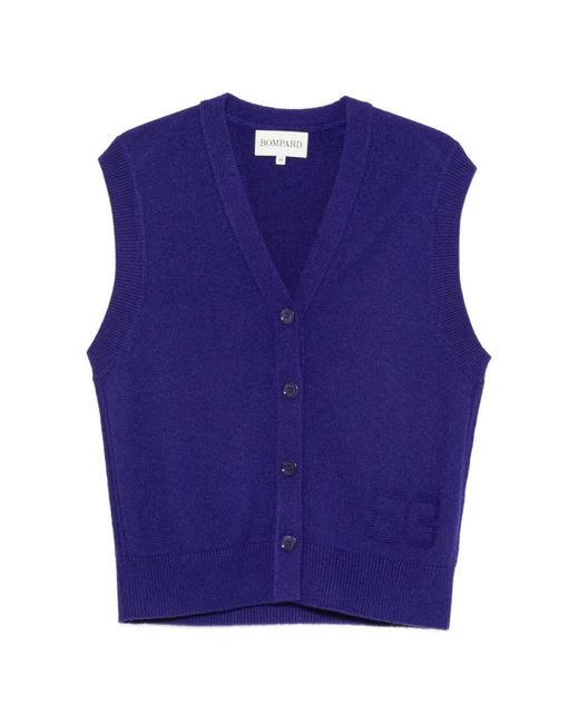 Bompard Mouwloos Vest in het Blue