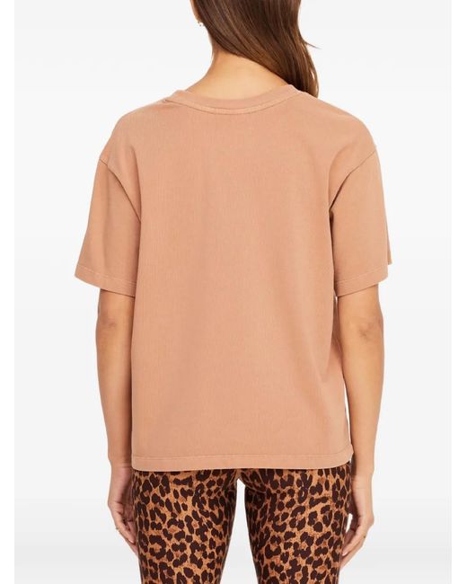 The Upside Natural Logo-Print Cotton T-Shirt