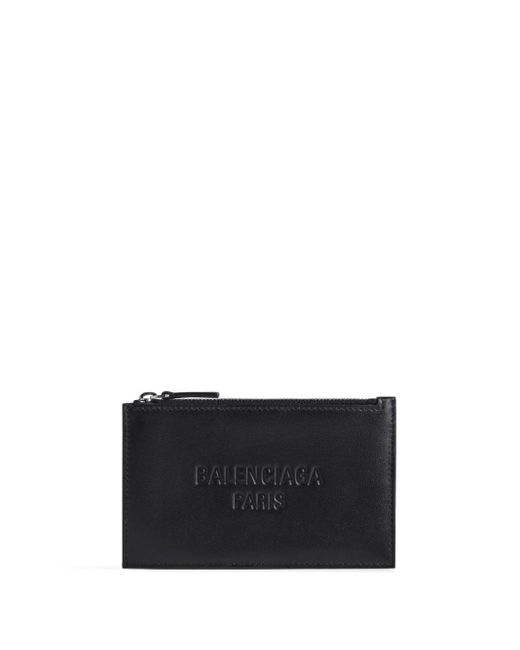Balenciaga Black Duty Free Leather Cardholder for men