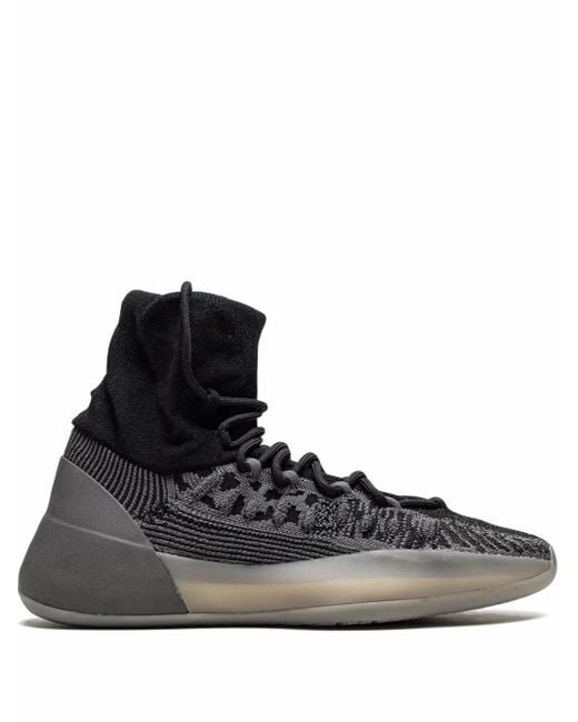 Yeezy Black Yeezy Basketball Knit "Slate" Sneakers for men