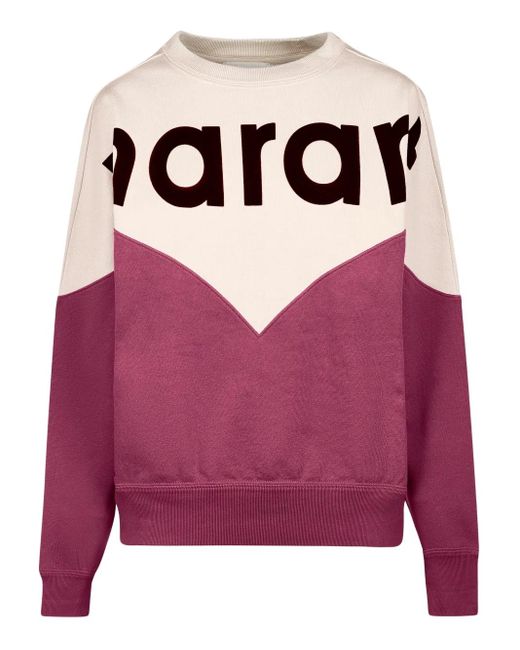 Isabel Marant Sweater Met Colourblocking in het Pink