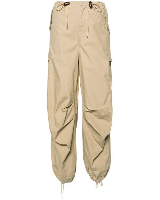 Pantalon ample à poches cargo R13 en coloris Natural