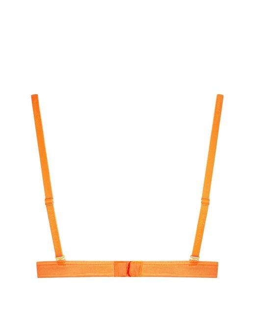 Maison Close Orange Corps À Corps Neon Triangle Bra