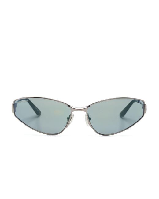 Balenciaga Gray Sonnenbrille mit Cat-Eye-Gestell