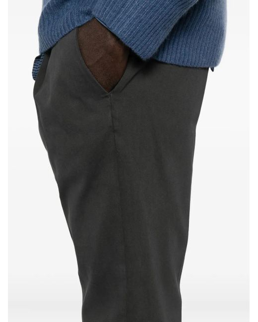 Briglia 1949 Black Pleated-Front Trousers for men