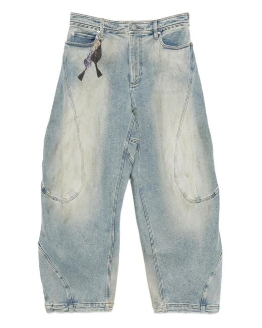 Vaqueros ajustados con cordones CROQUIS de hombre de color Blue