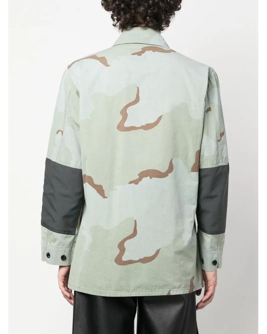OAMC Gray Re:Work Bdu Shirt Jacket for men