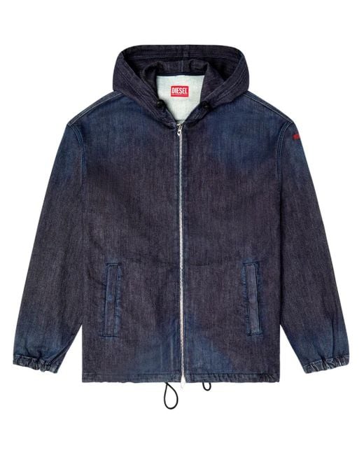 DIESEL Blue D-Wynny Jogg Jacket for men
