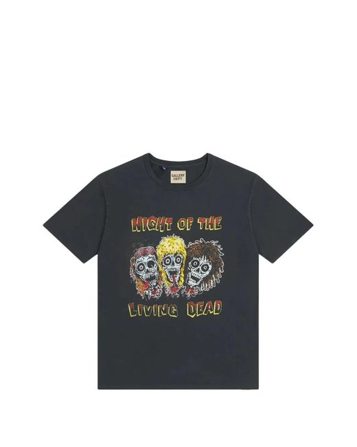 GALLERY DEPT. Blue Graphic-Print T-Shirt
