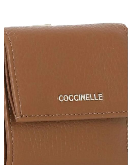 Coccinelle Brown Leather Wallet