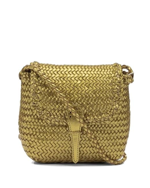 Dragon Diffusion Metallic Mini Citi Crossbody Bag